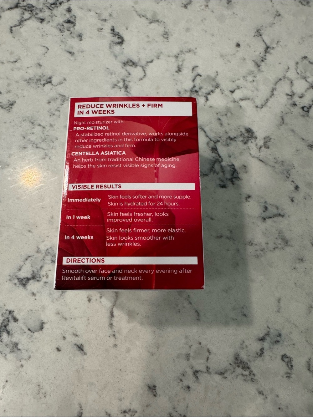 L’oréal‎ Revitalift Night Moisturizer Anti Wrinkle + Firming  New in Box Sealed - Picture 2 of 4